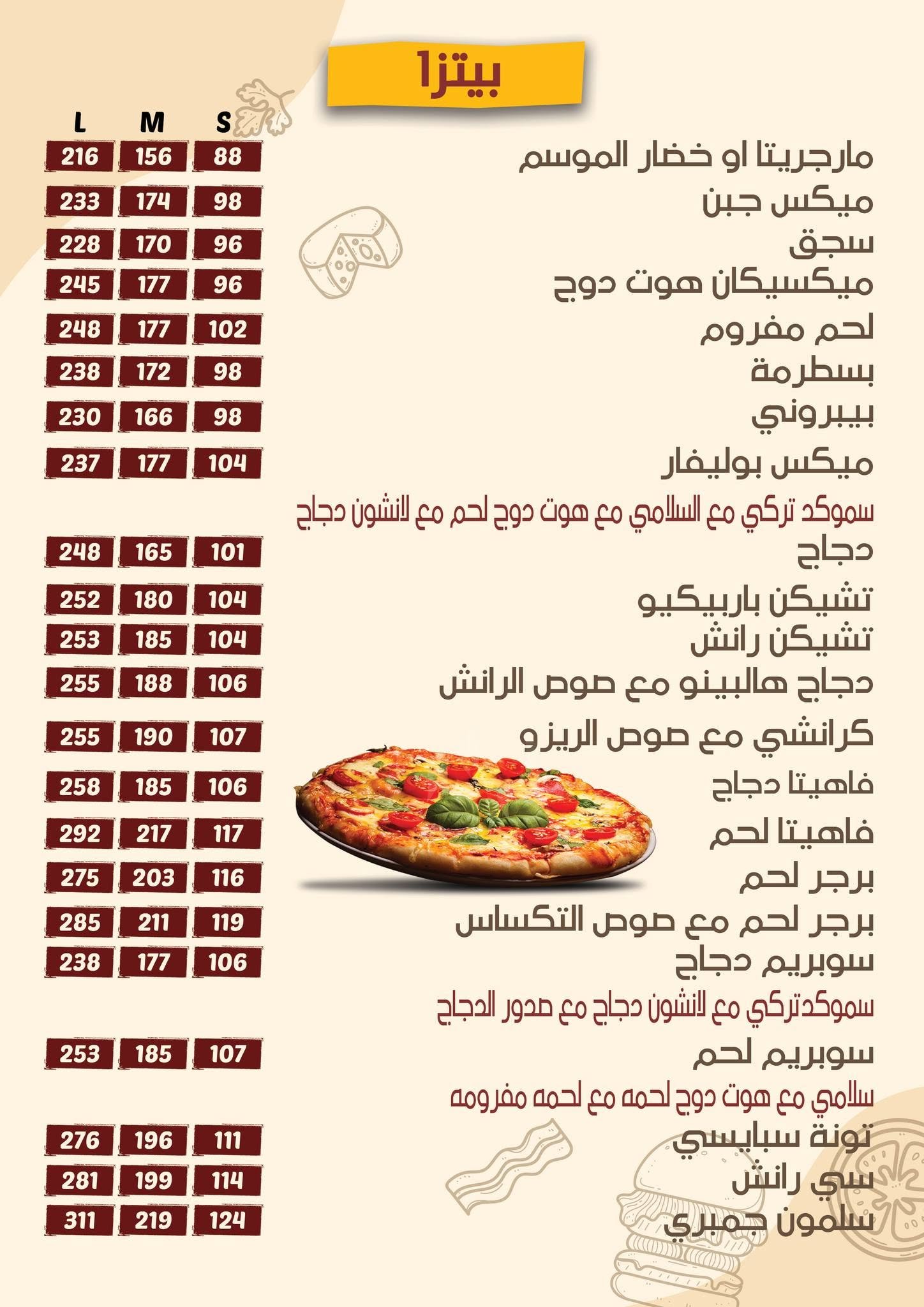 صفحة المنيو 6